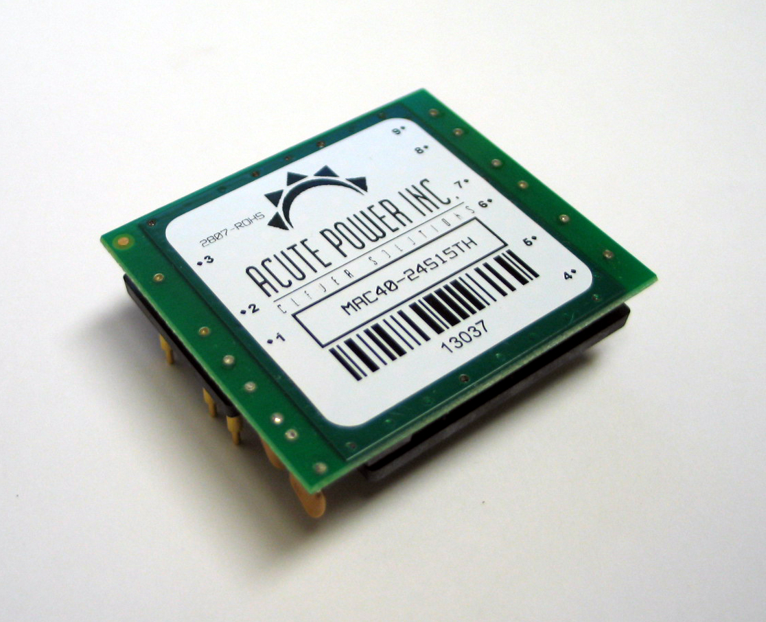40 WATT MAC40 DC-DC SERIES
